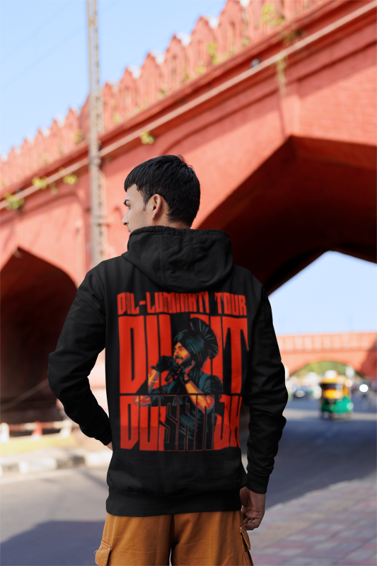 Mayii | 2024 Diljit Dosanjh Tour Hoodie | Exclusive Edition of Punjabi Rhythm & Concert Flair