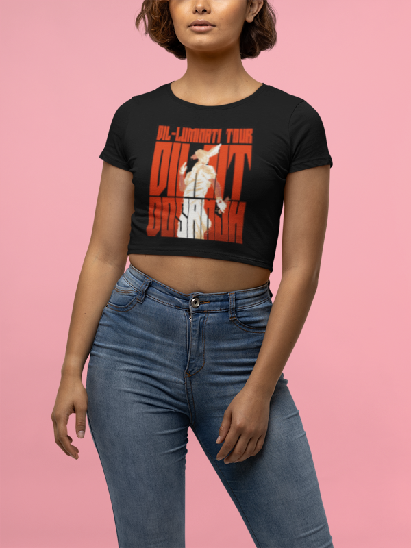 Mayii | Diljit Dosanjh Concert 2024 Women's Crop T-Shirt | Limited Edition Punjabi Vibes