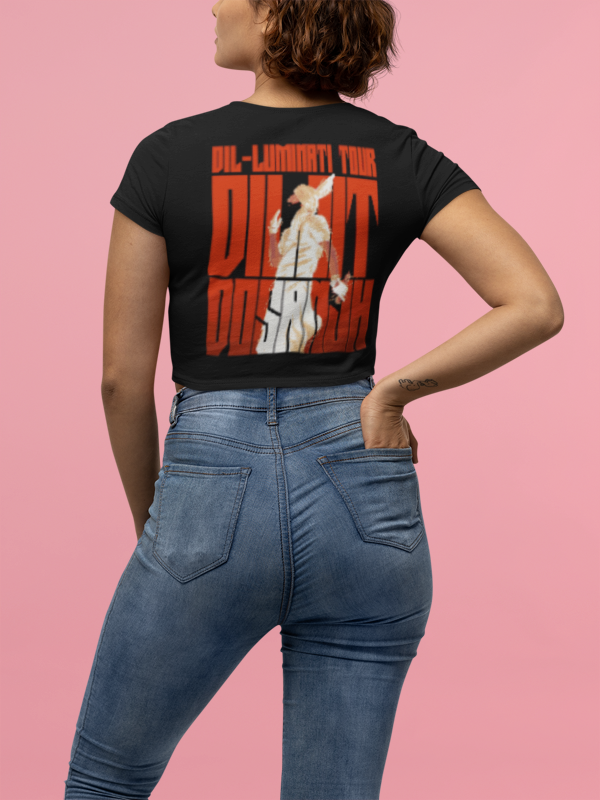 Mayii | Exclusive Women's Crop T-Shirt for Diljit Dosanjh Concert 2024 | Bold Punjabi Style