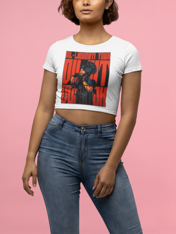 Mayii | Diljit Dosanjh India Tour 2024 Crop T-Shirt for Women | Concert Special Edition