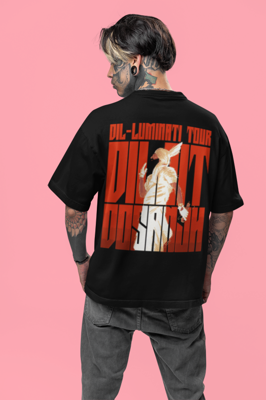 Exclusive Oversized T-Shirt for Diljit Dosanjh Concert 2024 | Stylish Punjabi Vibes