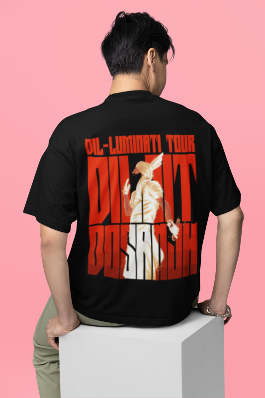 Exclusive Oversized T-Shirt for Diljit Dosanjh Concert 2024 | Stylish Punjabi Vibes