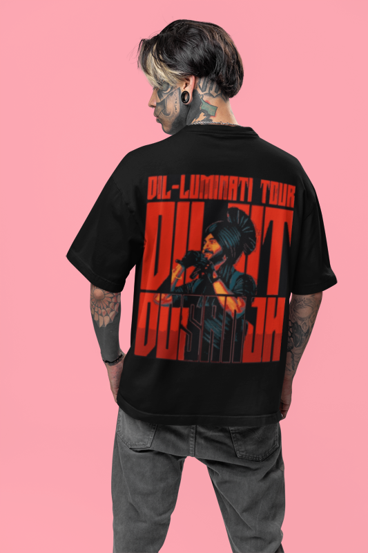 Diljit Dosanjh Concert 2024 Oversized T-Shirt | Bold Punjabi Style & Comfort