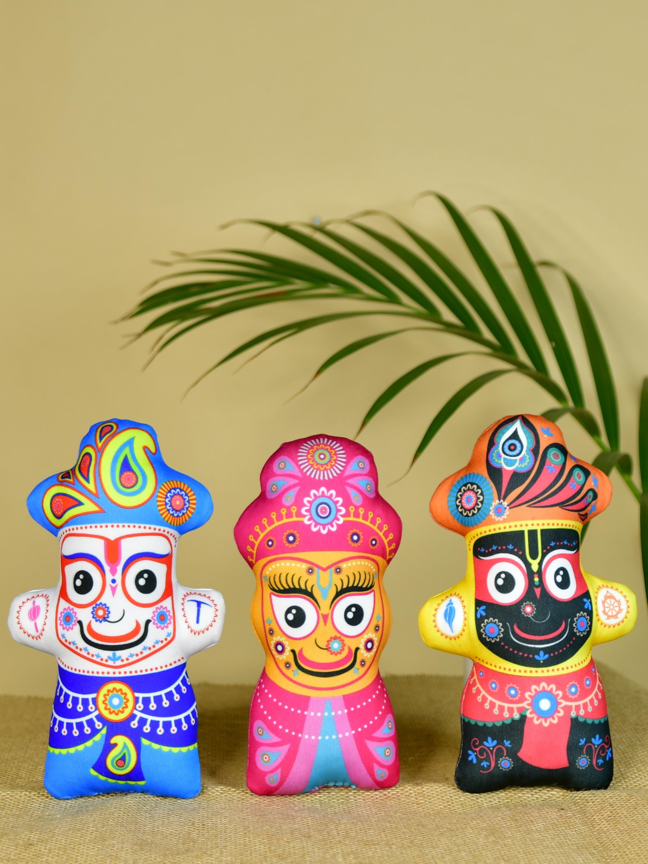 Mayii Stitched Cotton Jagannath Trio