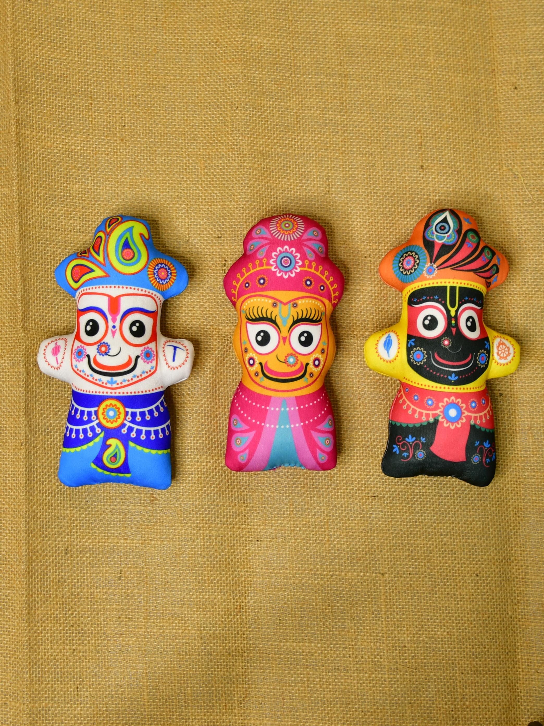 Mayii Stitched Cotton Jagannath Trio