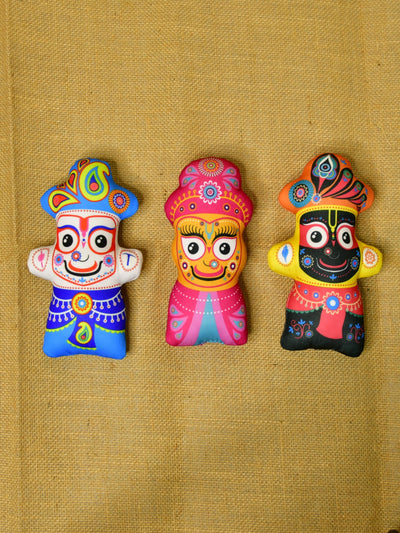 Mayii Stitched Cotton Jagannath Trio