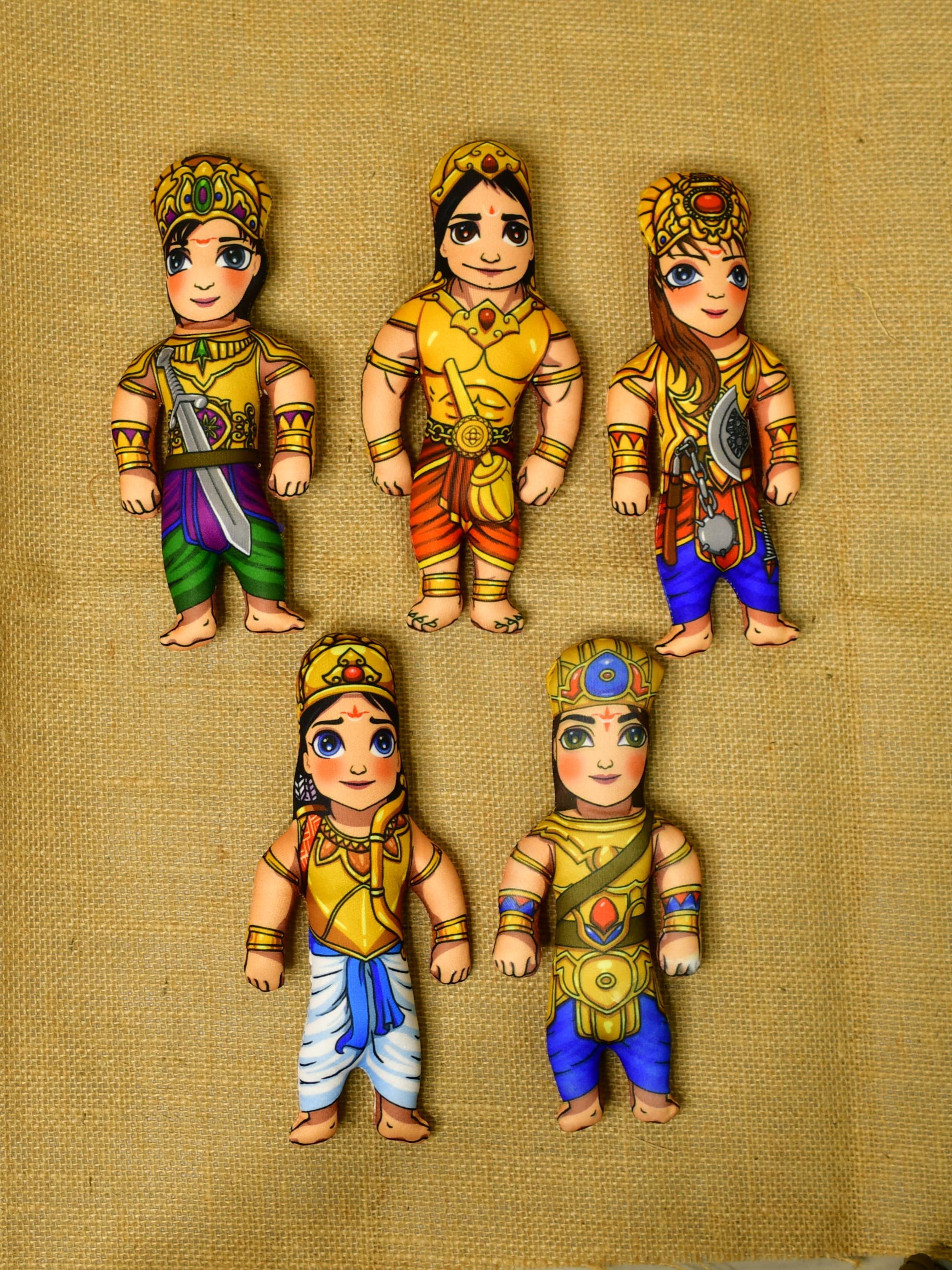 Mayii Stitched Cotton Panch Pandava