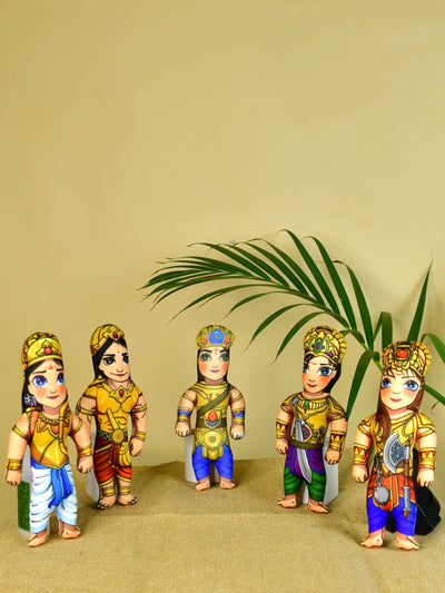 Mayii Stitched Cotton Panch Pandava