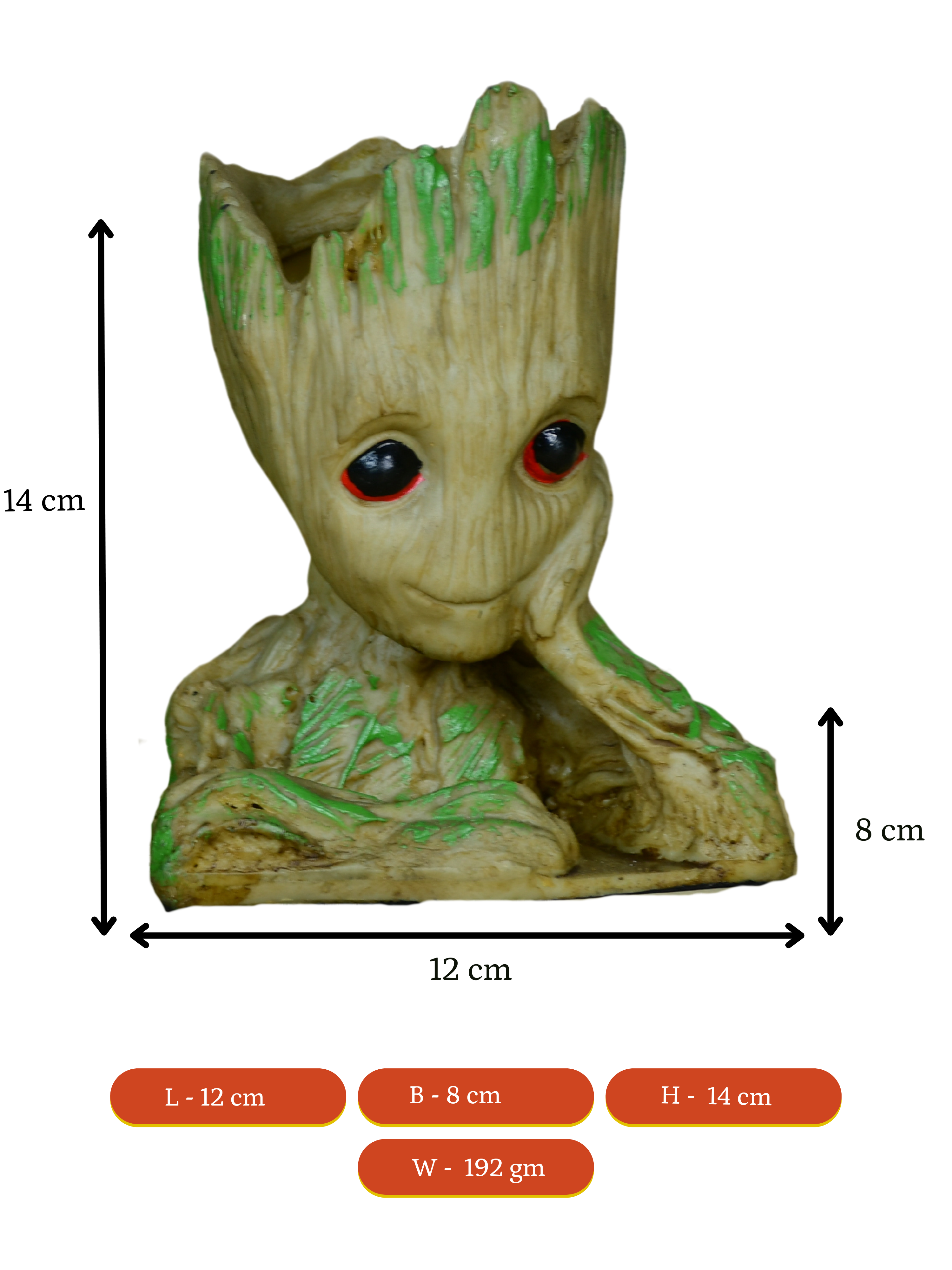 Groot Figurine Planter | Mayii Unique Home Decor - Artisan Craft & Functional Design