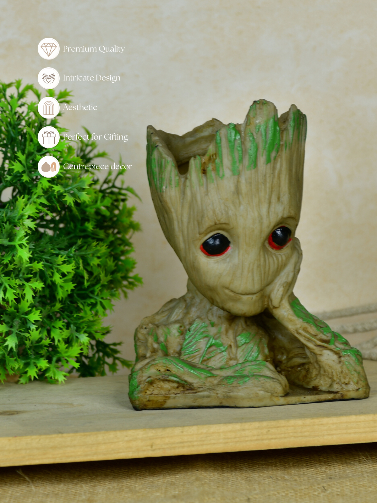 Groot Figurine Planter | Mayii Unique Home Decor - Artisan Craft & Functional Design