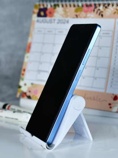 Mayii - Adjustable White Tablet Stand | Trendy Desk Accessory