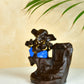 Artisan Blue Ganesh Smoke Fountain Tabletop Decor by Mayii - Unique Home Showpiece