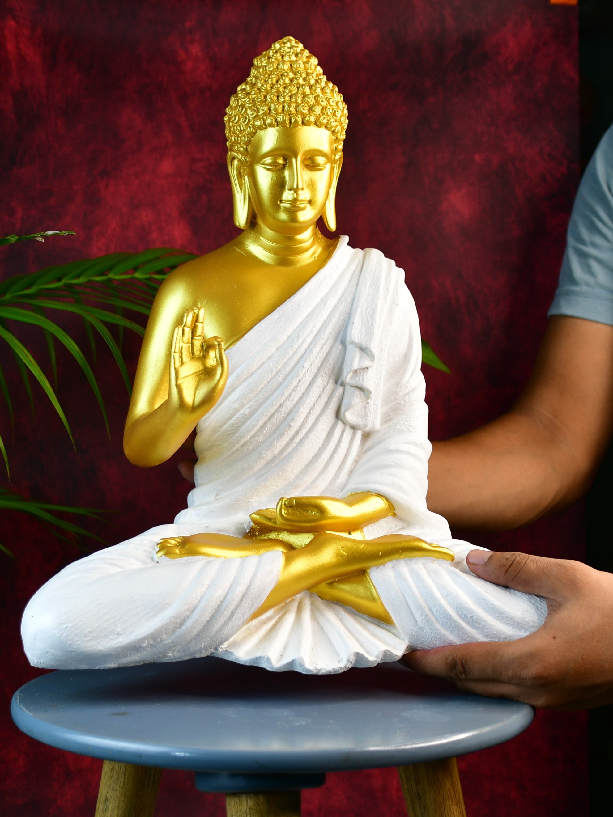 Mayii Resin Gold Buddha Decor