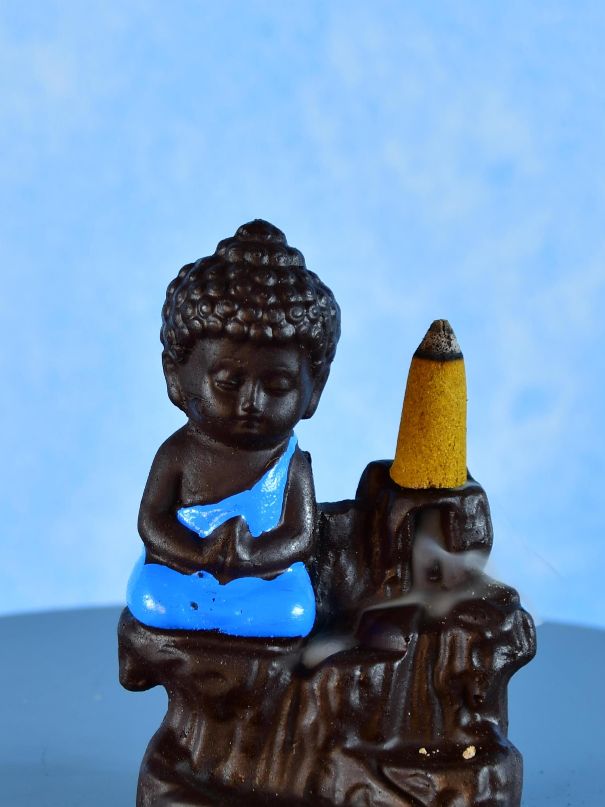 Mayii Blue Buddha Smoke Decor