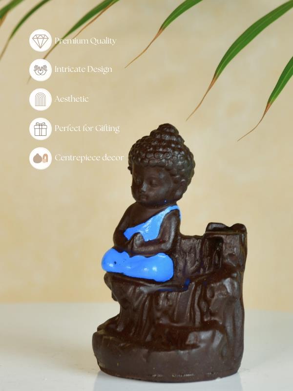 Mayii Blue Buddha Smoke Decor