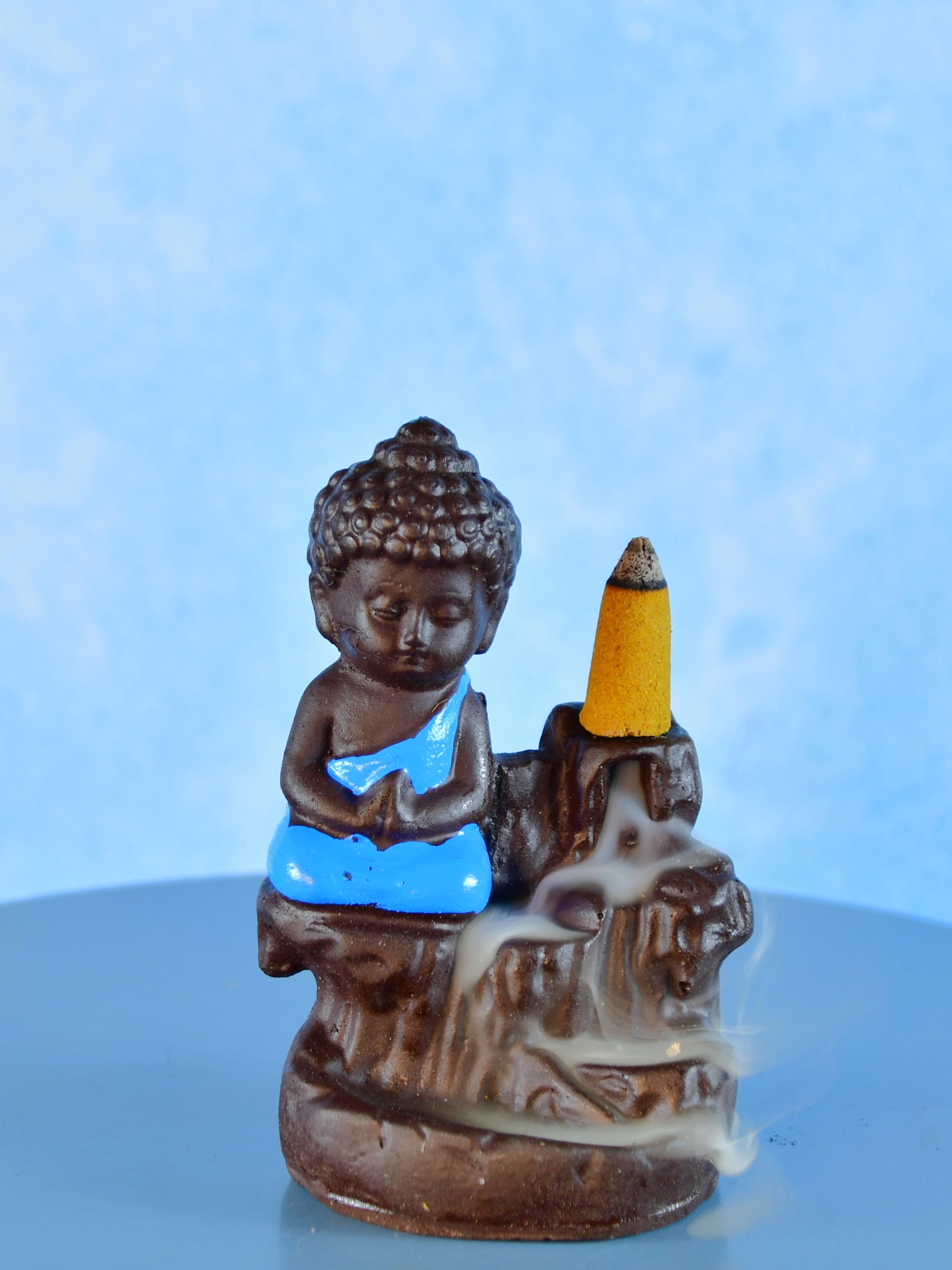 Mayii Blue Buddha Smoke Decor