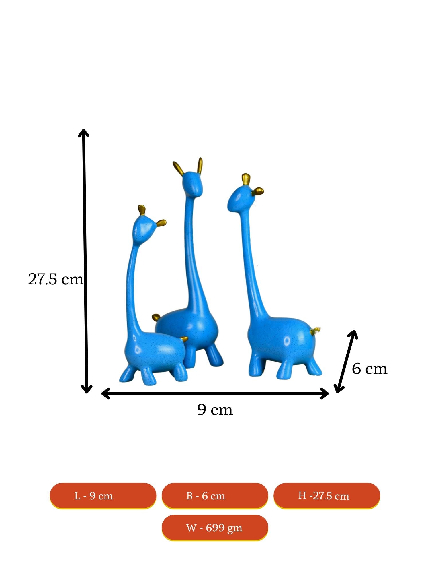 Mayii Resin Giraffe Family