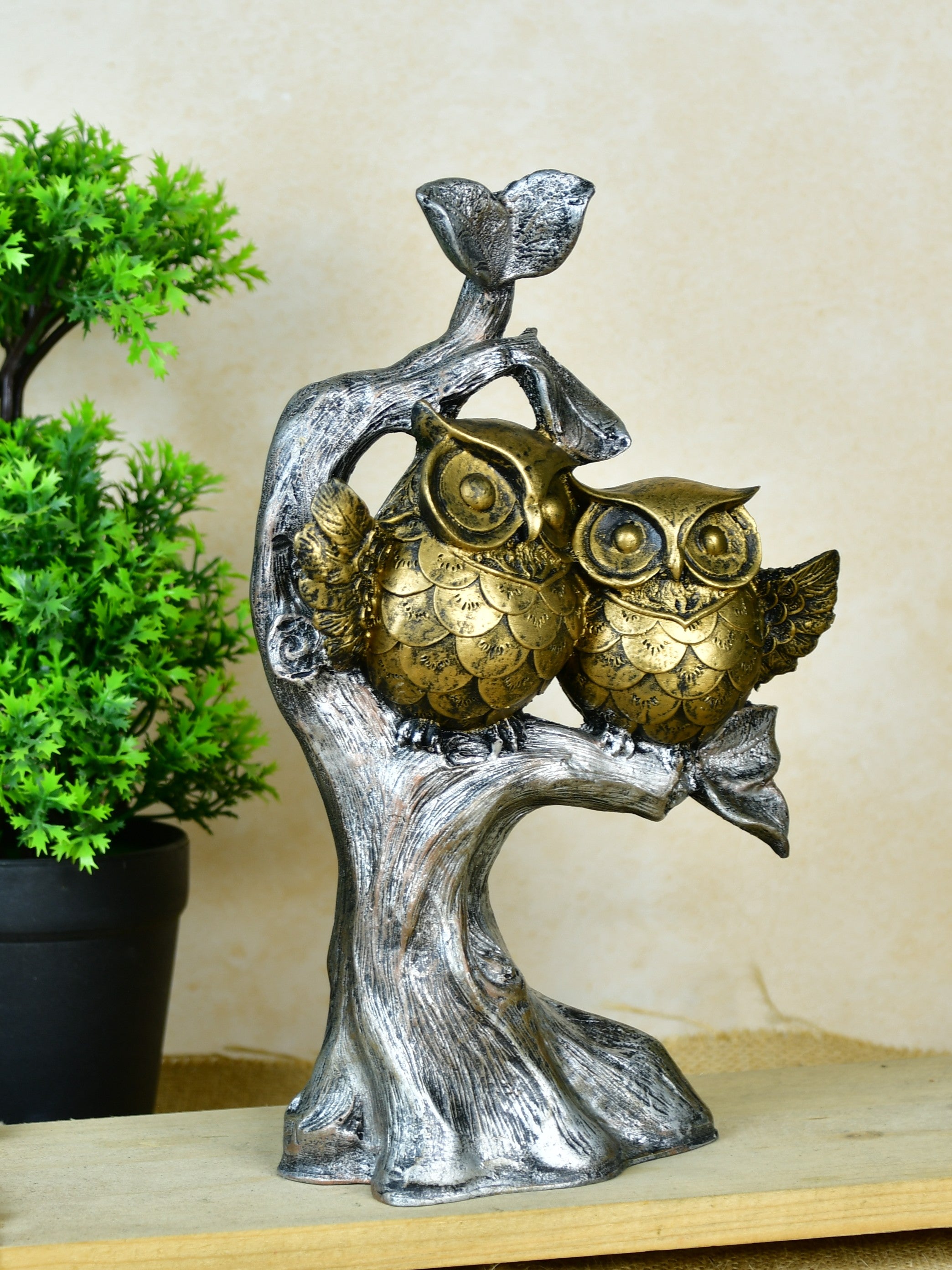 Mayii Resin Owl Branch