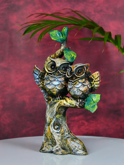 Mayii Resin Owl Branch