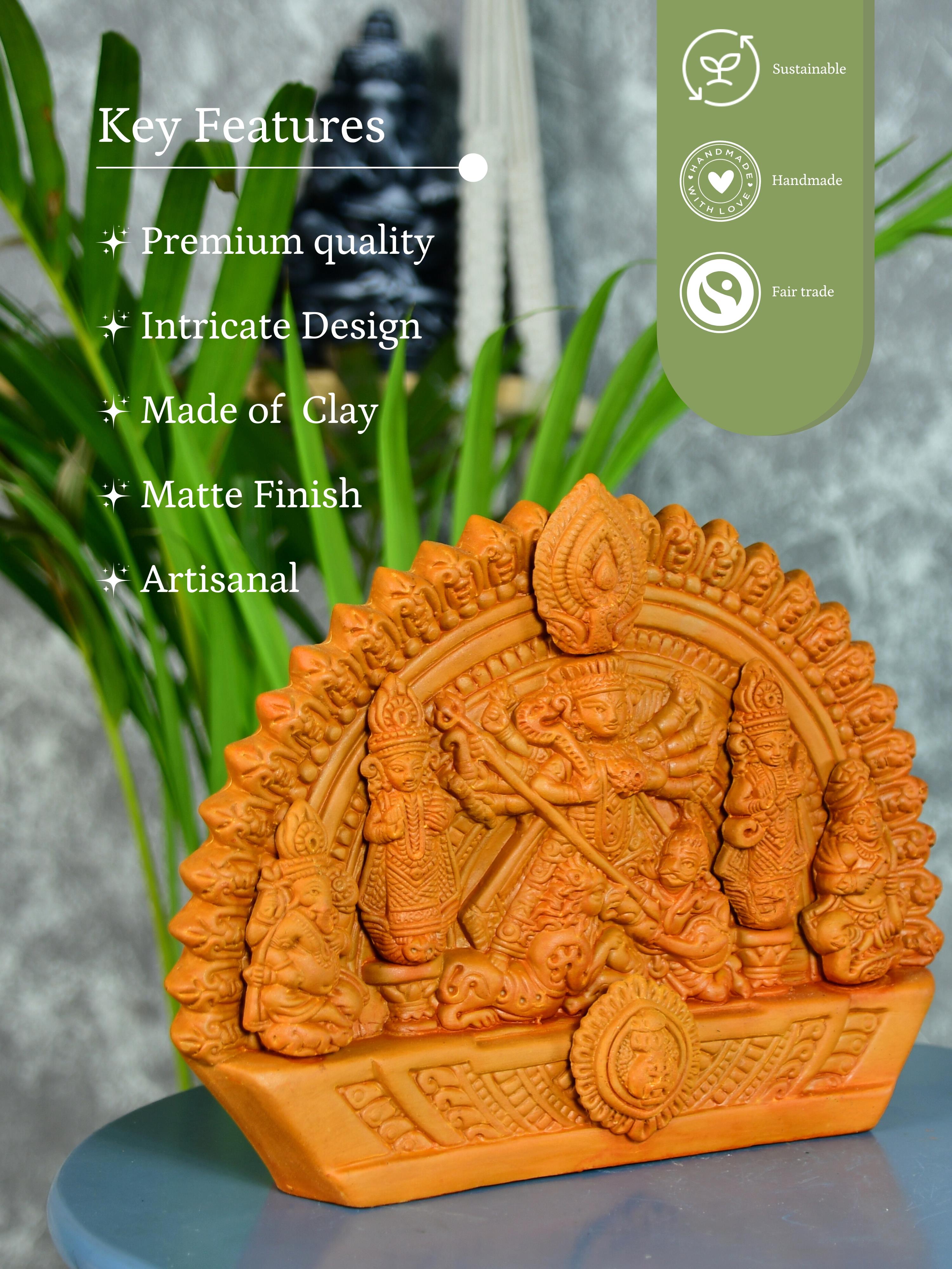 Mayii - Handmade Terracotta Durga