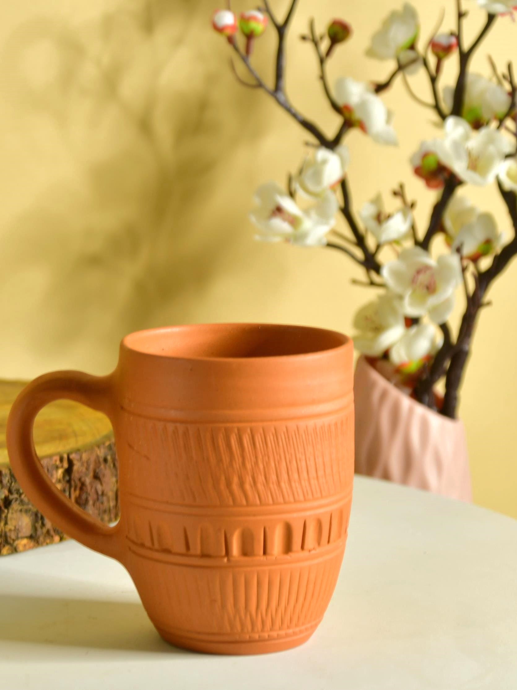 Mayii - Premium Unglazed Terracotta Drink Mugs