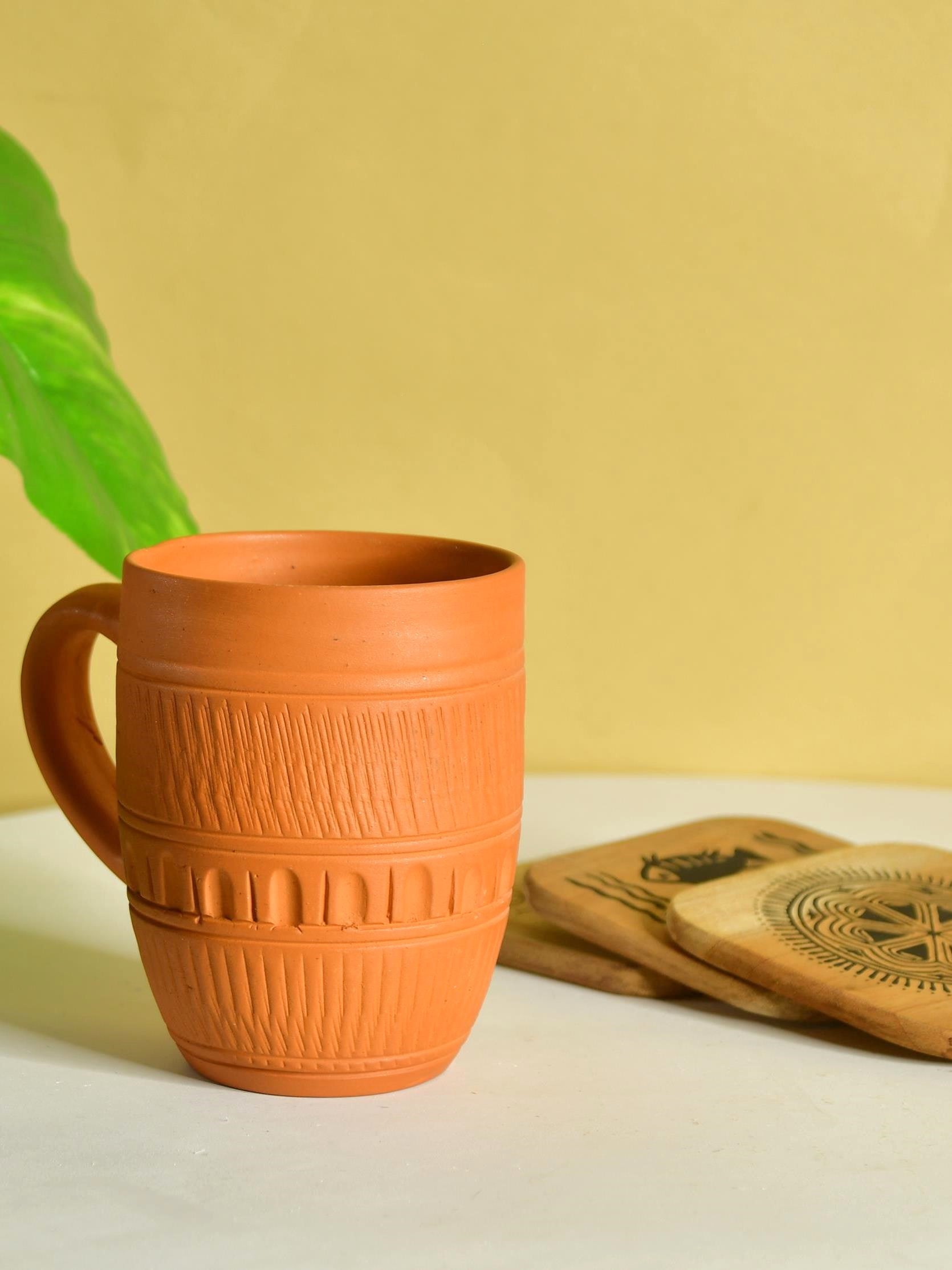 Mayii - Premium Unglazed Terracotta Drink Mugs