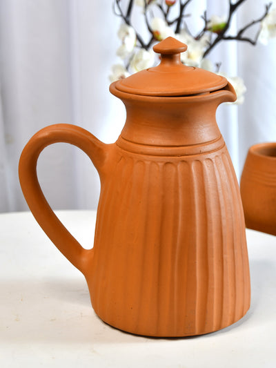 Mayii - Premium Large Terracotta flat-base Jug