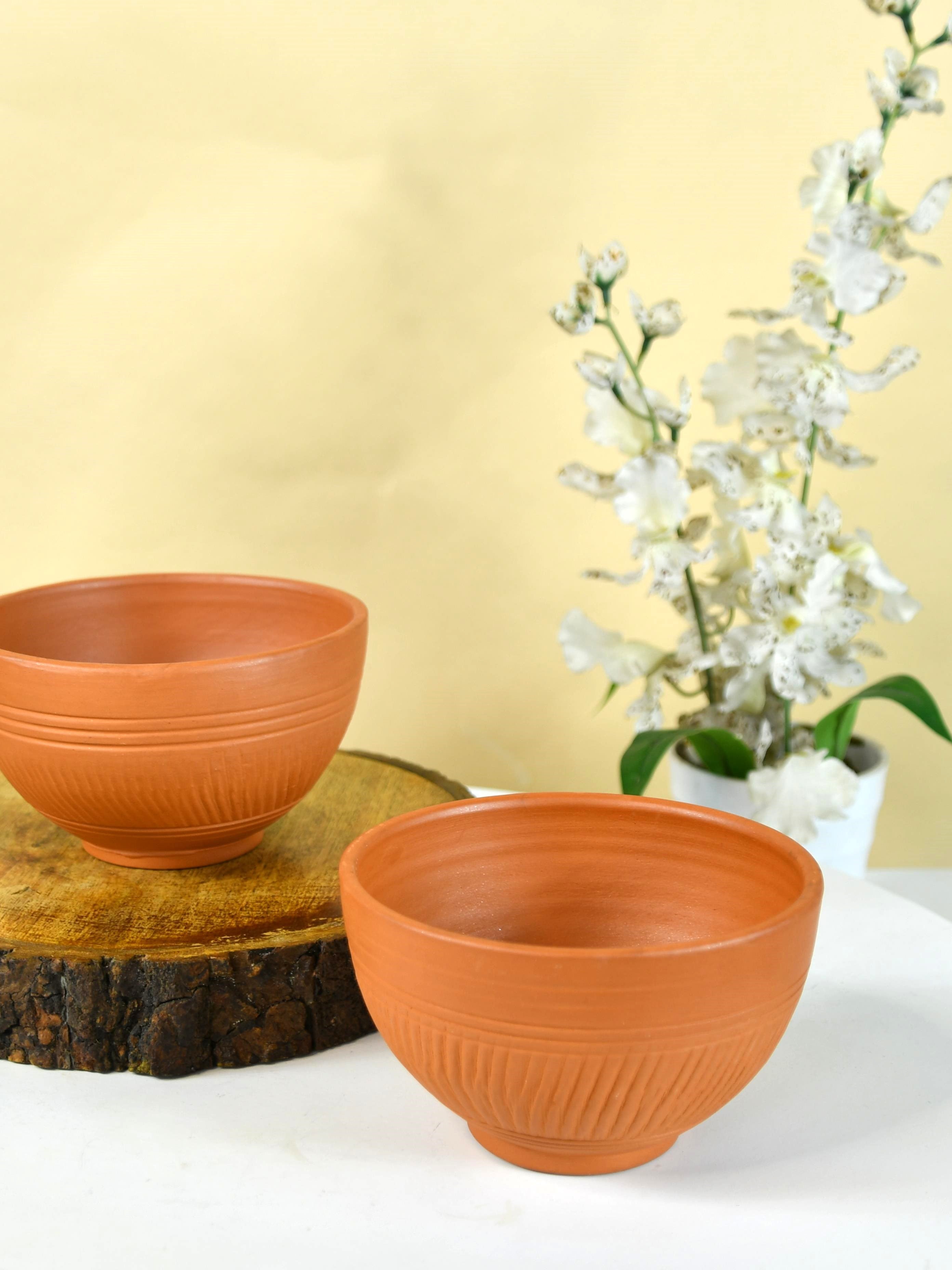 Mayii - Handcrafted Terracotta Soup Bowl: Artful Kitchenware & Decor