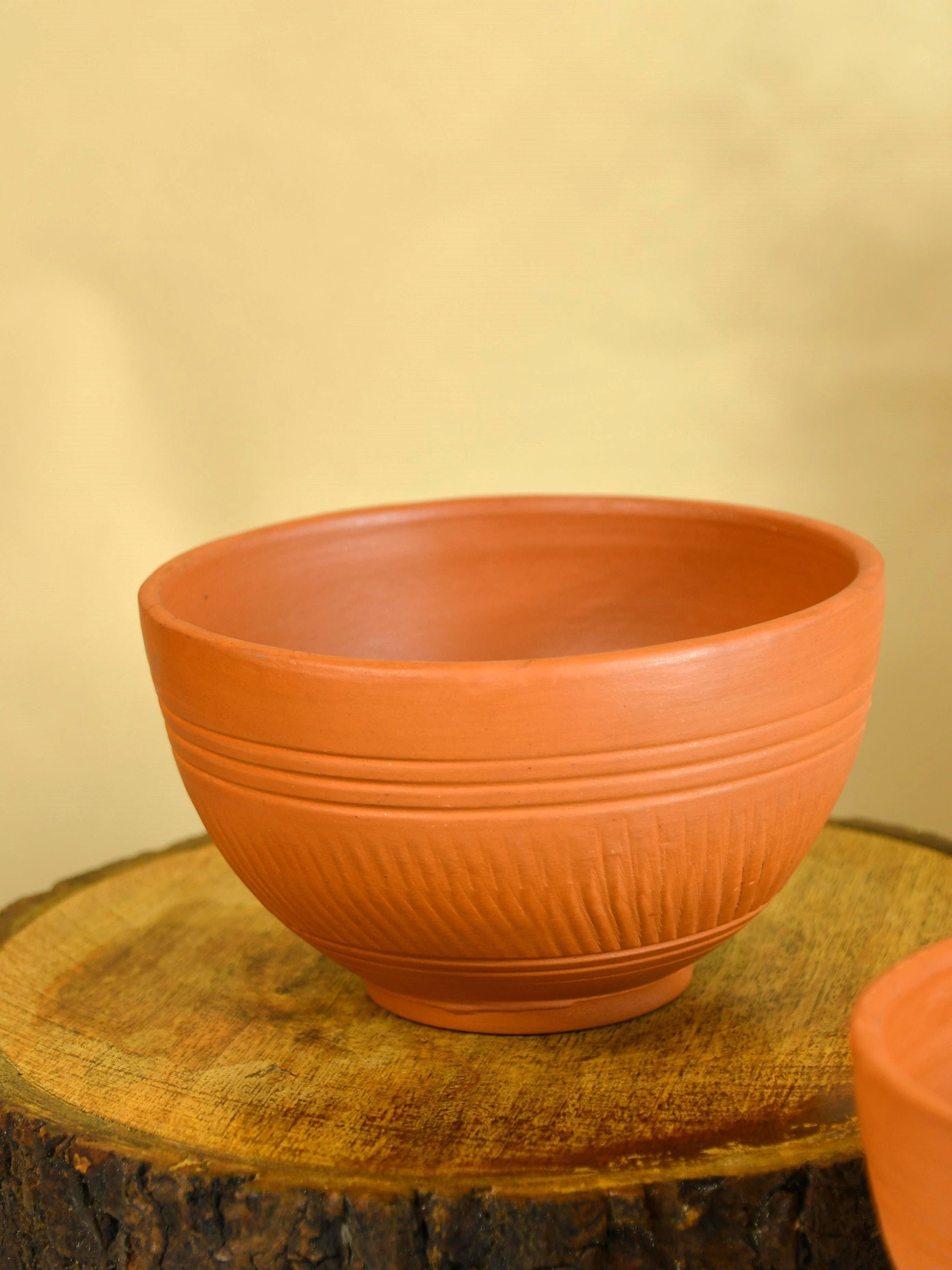 Mayii - Handcrafted Terracotta Soup Bowl: Artful Kitchenware & Decor