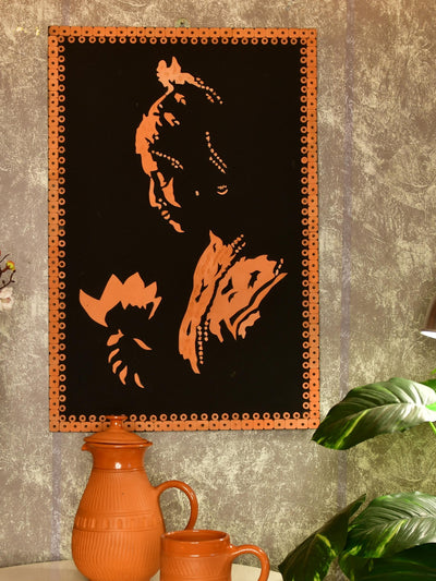 Mayii - Terracotta light and shadow wall art