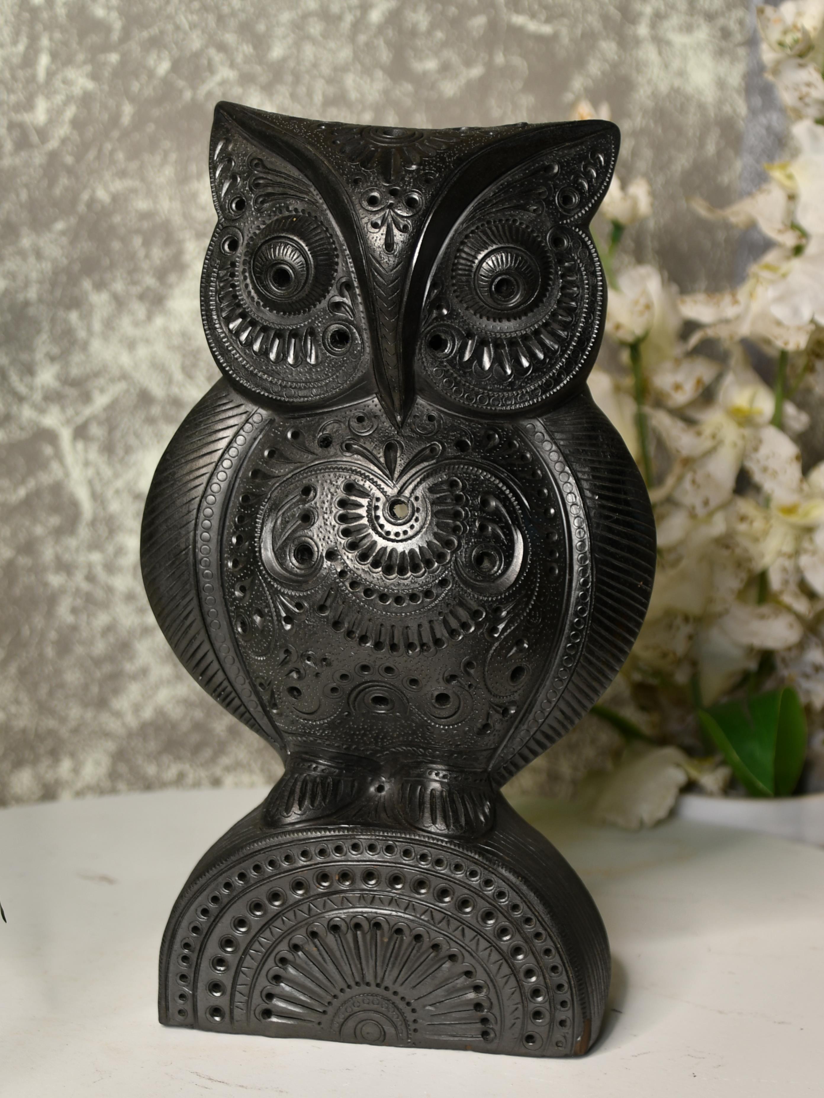 Mayii - Terracotta Guardian Owl