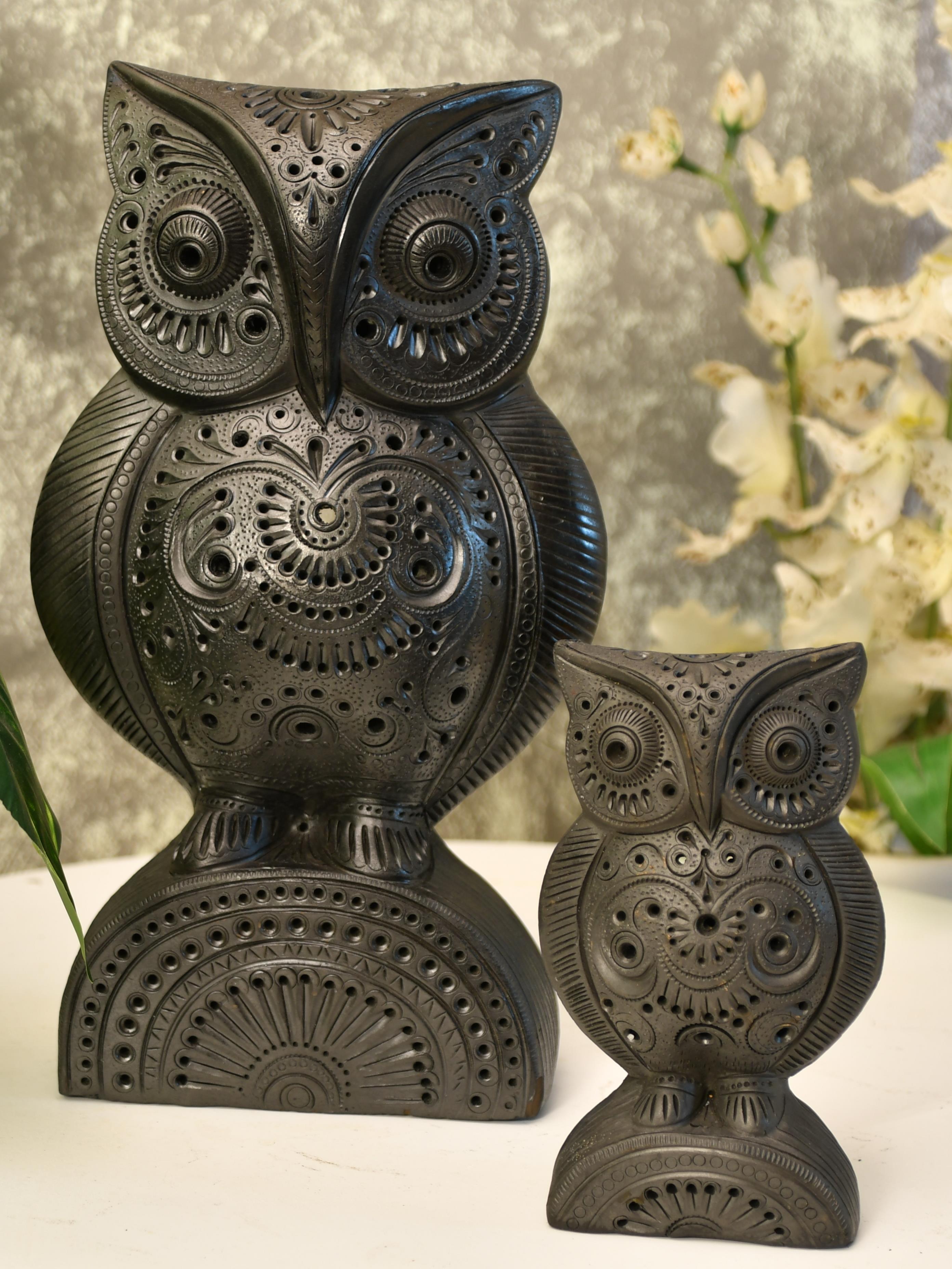 Mayii - Terracotta Guardian Owl