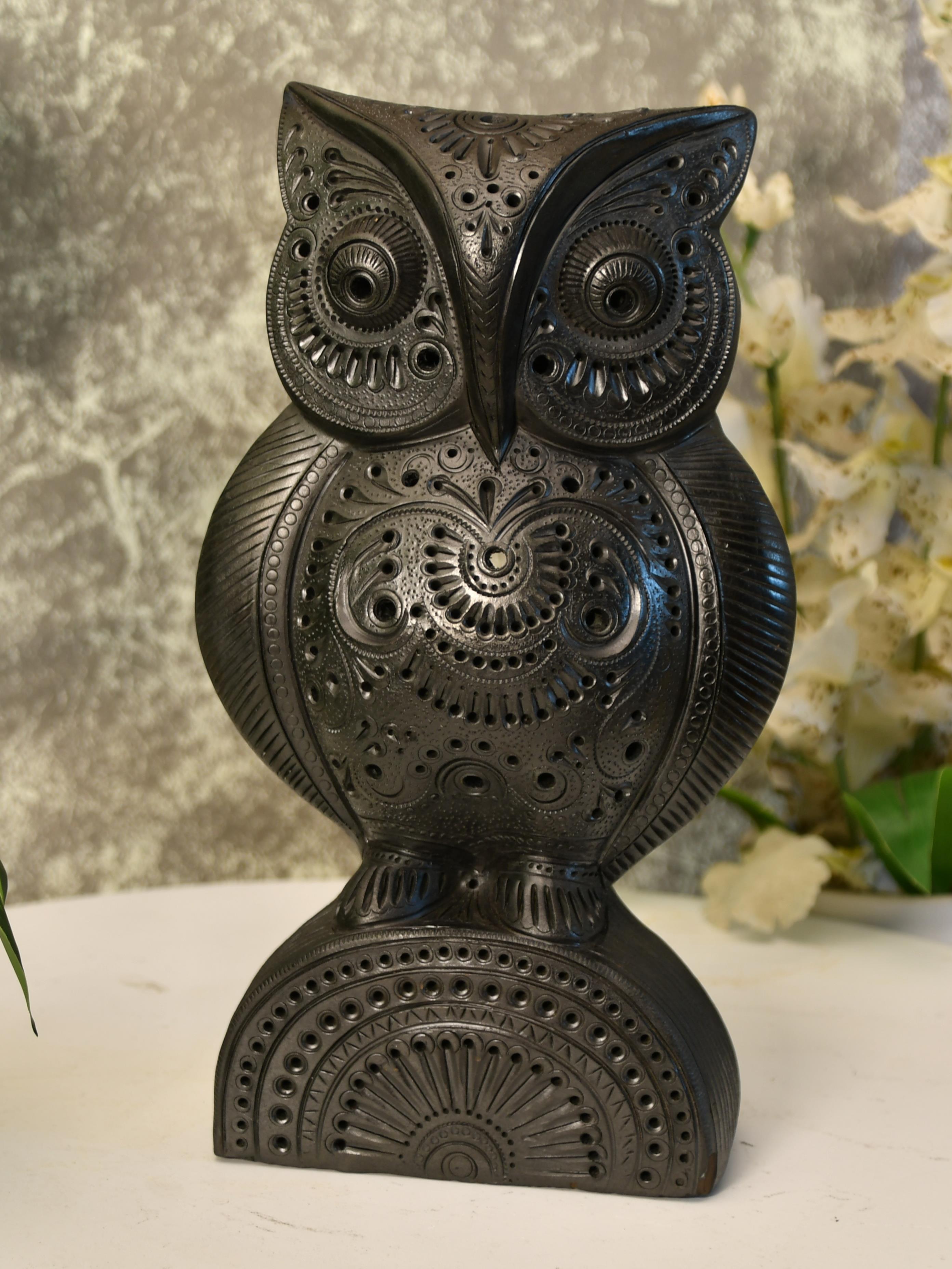 Mayii - Terracotta Guardian Owl