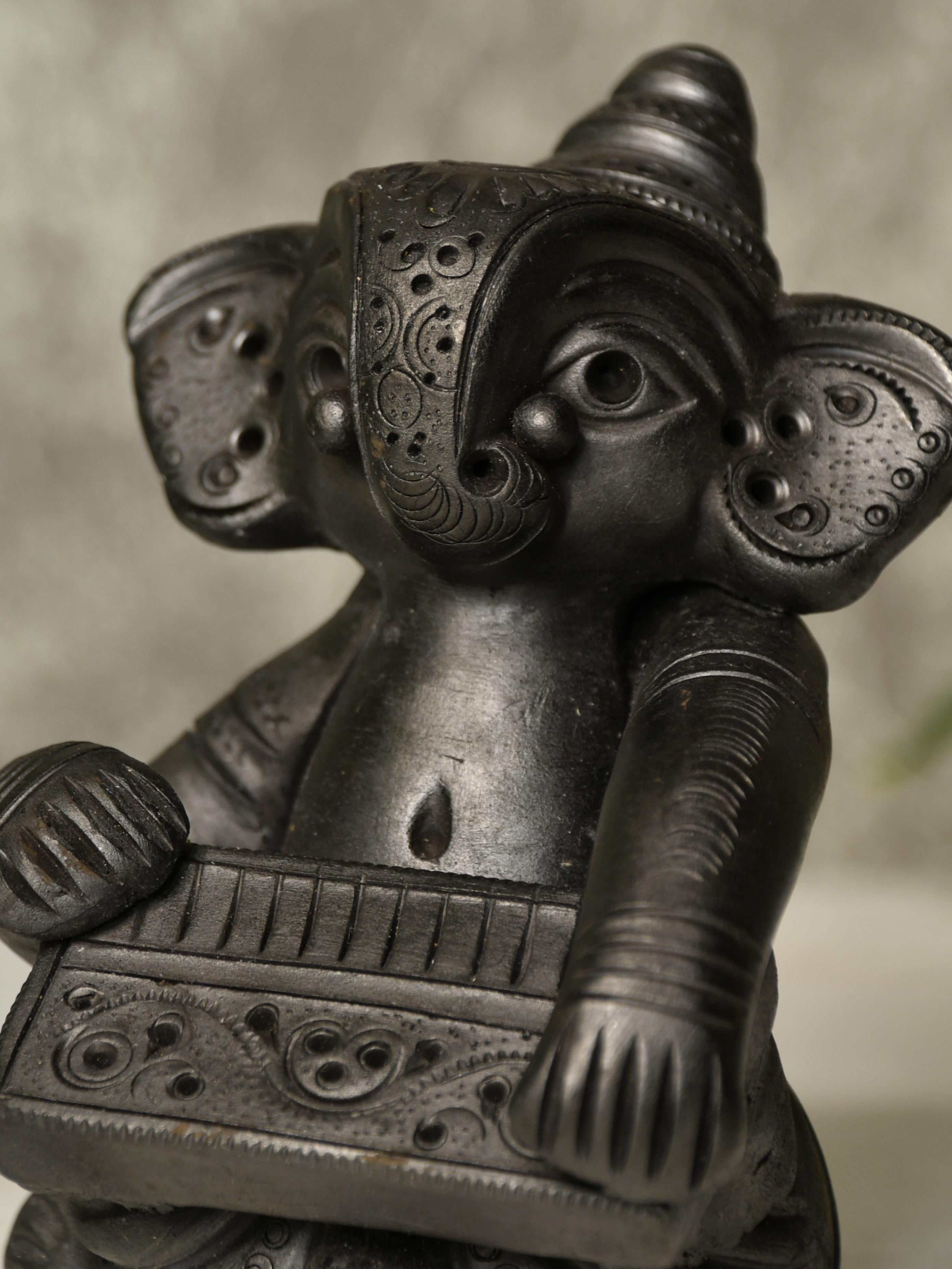 Mayii - Terracotta Ganesha Melodious Harmony