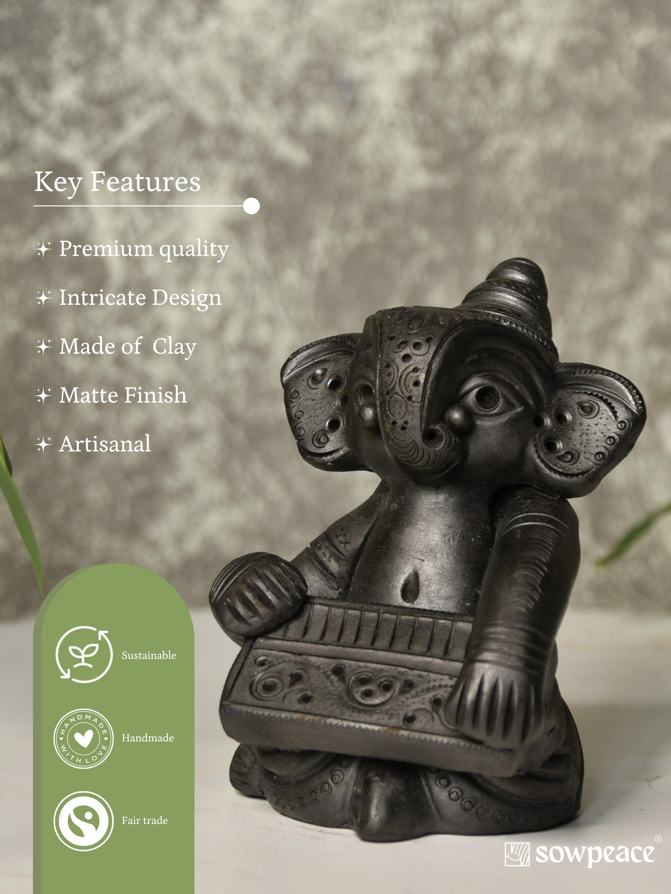 Mayii - Terracotta Ganesha Melodious Harmony