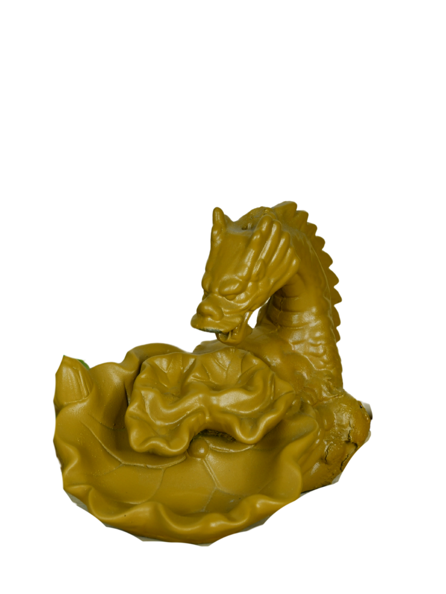 Dragon Smoke Fountain by Mayii - Beautiful Resin Showpiece for Home Decor