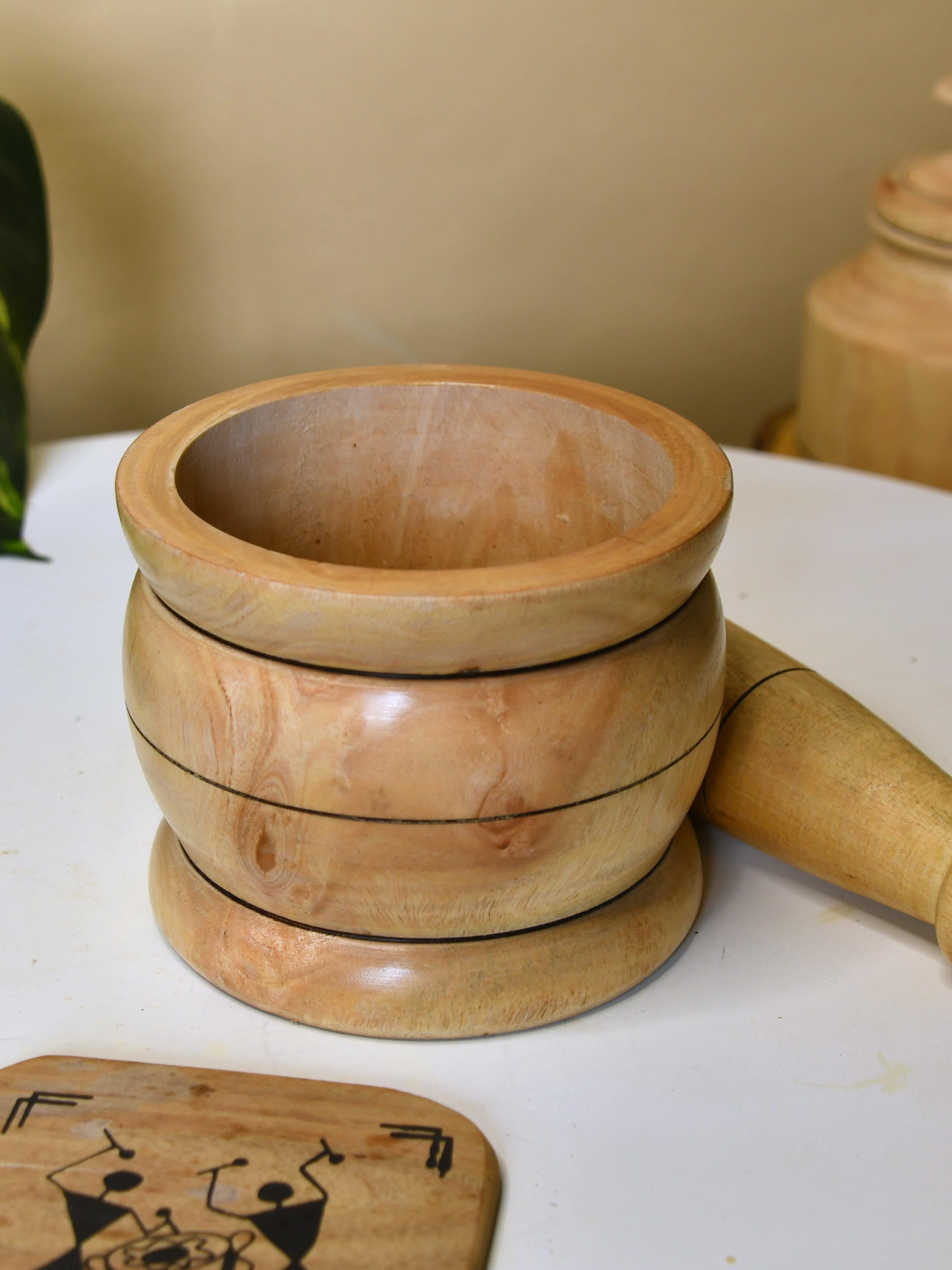 Mayii - Premium Wooden Pestle for Precise Grinding